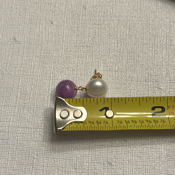 Coconut Love PURPLE GILI EARRINGS - Picture 4 of 4